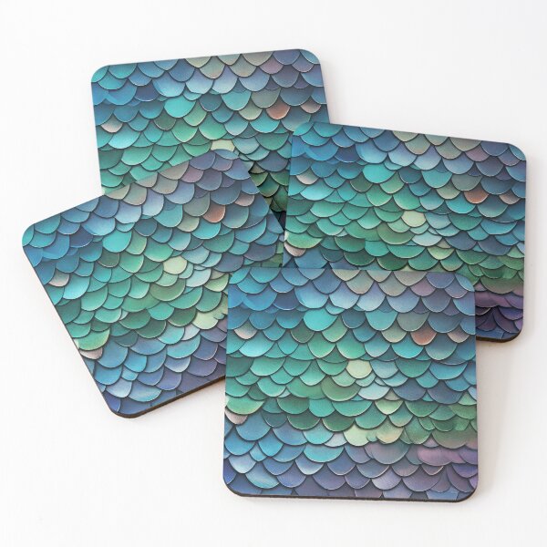 Item preview, Fishscales Pattern designed and sold by SideSignal.