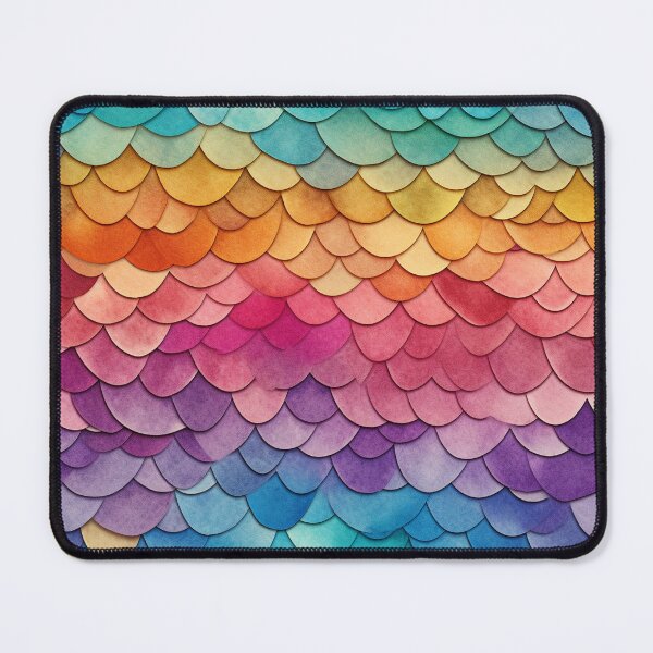Item preview, Fishscales Pattern designed and sold by SideSignal.