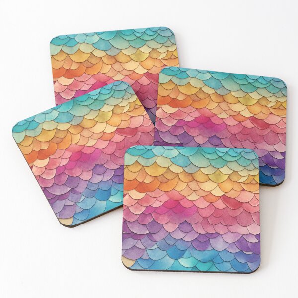 Item preview, Fishscales Pattern designed and sold by SideSignal.