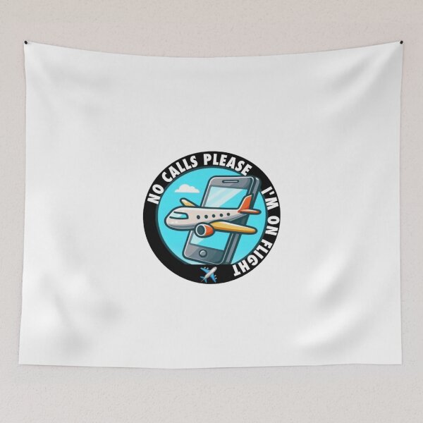 Item preview, No Calls I'm ON flight designed and sold by bkbh.