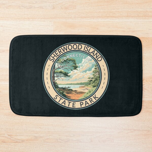 Item preview, Sherwood Island State Park Connecticut Travel Art Badge designed and sold by KrisSidDesigns.