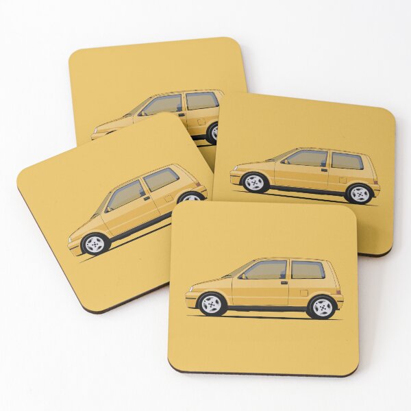 Item preview, Fiat Cinquecento Sporting Broom Yellow edition designed and sold by Sweaty-and-Loud.