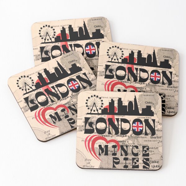 Item preview, London Loves Mince Pies - Cityscape designed and sold by MPC-Mince-Pies.