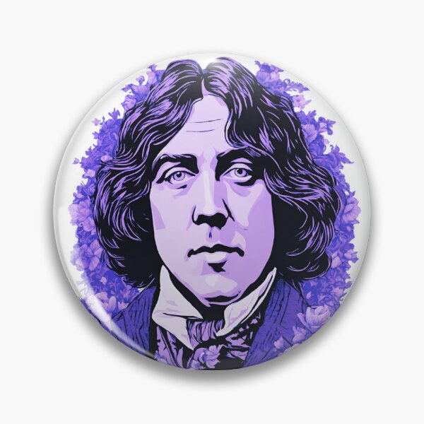 Item preview, Oscar Wilde Portrait Tribute designed and sold by Promethean Fire Print Shop.