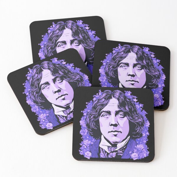 Item preview, Oscar Wilde Portrait Tribute designed and sold by Promethean Fire Print Shop.