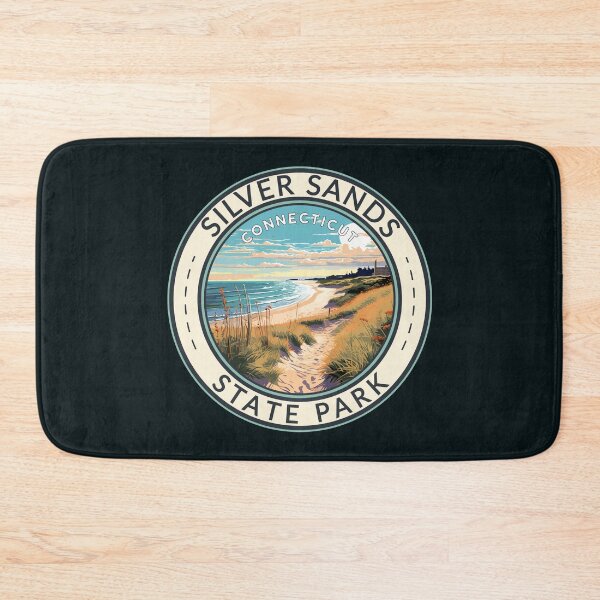 Item preview, Silver Sands State Park Connecticut Travel Art Badge designed and sold by KrisSidDesigns.