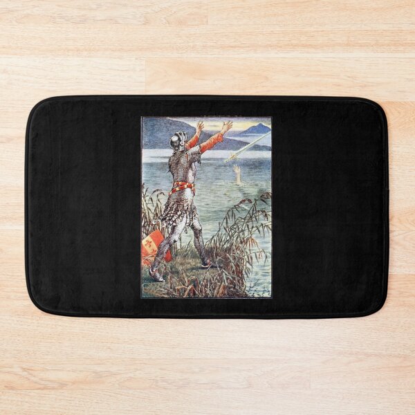 Item preview, Victorian King Arthur & Excalibur Illustration designed and sold by Hoorahville.
