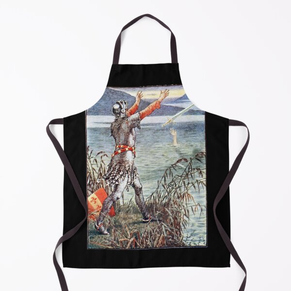 Item preview, Victorian King Arthur & Excalibur Illustration designed and sold by Hoorahville.
