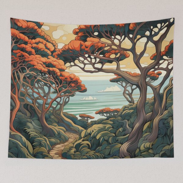 Item preview, Restful sleep under the Arbutus Tree designed and sold by liana campbell.