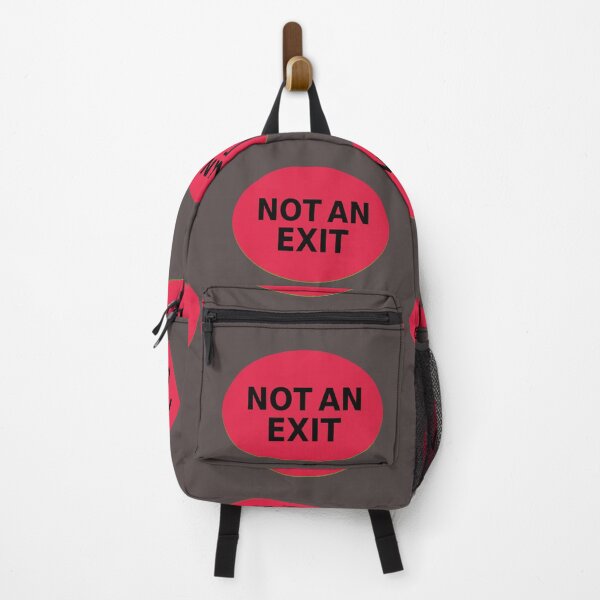 Item preview, NOT AN EXIT sign designed and sold by lobodelnoir.