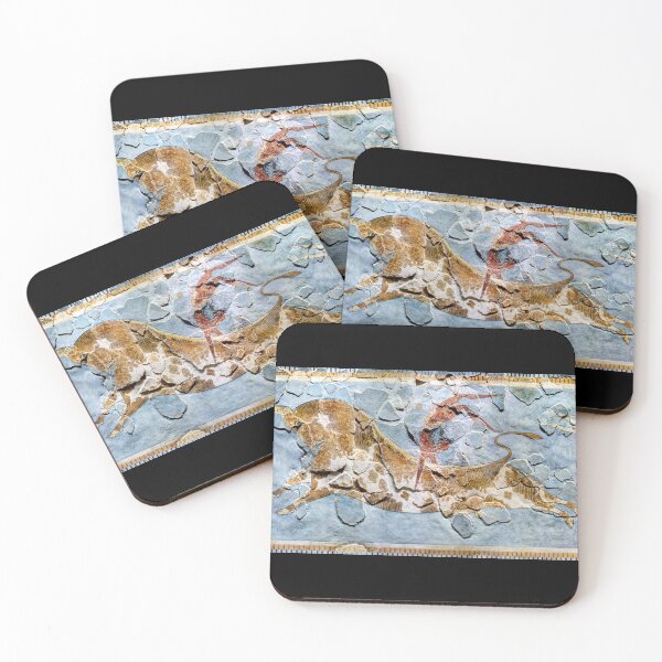 Item preview, Minoan Bull Leaping Fresco 02 designed and sold by Weston  Westmoreland.