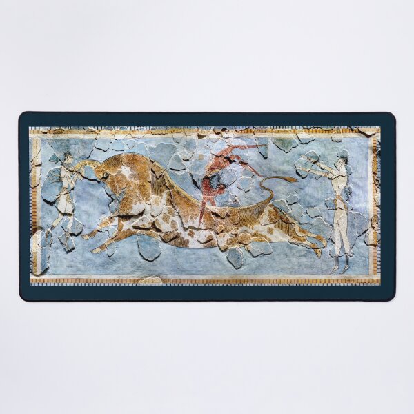 Item preview, Minoan Bull Leaping Fresco 02 designed and sold by Weston  Westmoreland.