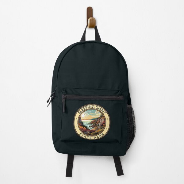 Item preview, Sleeping Giant State Park Connecticut Travel Art Badge designed and sold by KrisSidDesigns.