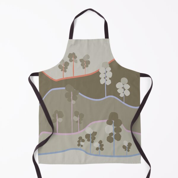 Item preview, Wall hanging green trees and colorful trunks designed and sold by marufemia.