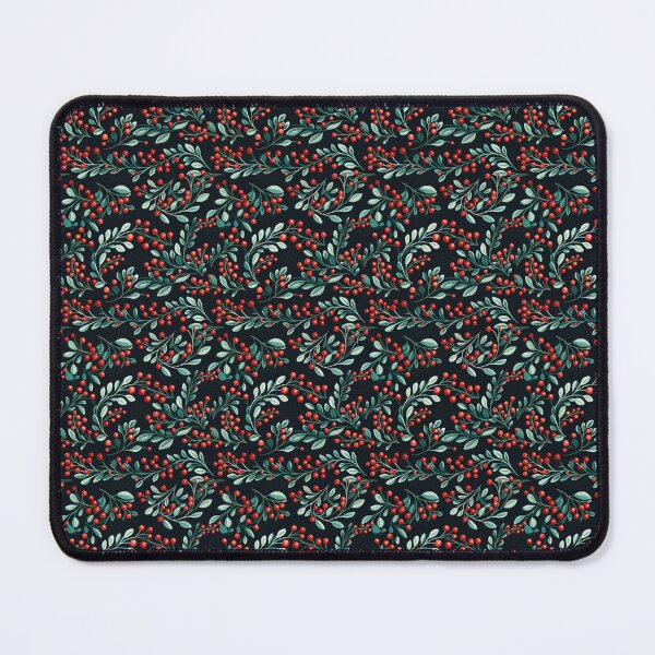 Item preview, Harmony of Holidays: Mistletoe Wreath Art designed and sold by BloomPattern.