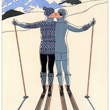 Snow Skiing with Barbie Tapestry by Movie Poster Prints - Fine Art