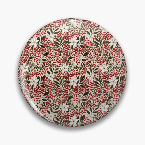 Item preview, Festive Unity: Mistletoe & Holly Wreath designed and sold by BloomPattern.