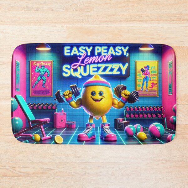 Item preview, Easy peasy lemon squeezy designed and sold by 80s teeshirts.