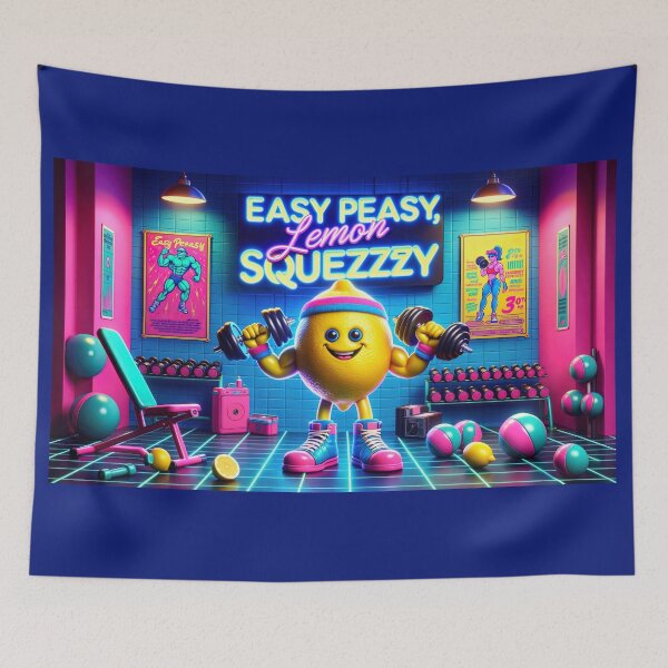 Item preview, Easy peasy lemon squeezy designed and sold by 80s teeshirts.