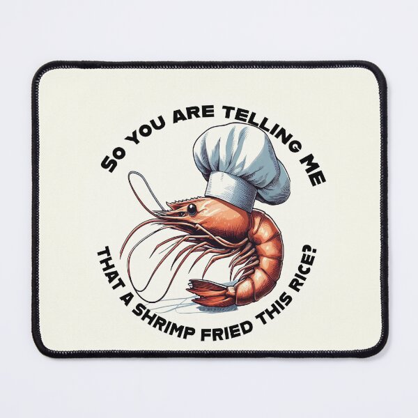 Item preview, Shrimp Fried Rice designed and sold by BaldMonkDesigns.
