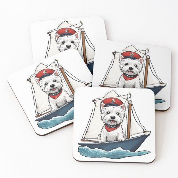 Item preview, Sailor Westie  designed and sold by ColourCove .
