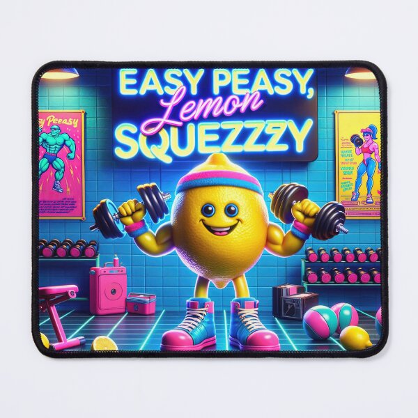 Item preview, Easy peasy lemon squeezy designed and sold by 80s teeshirts.