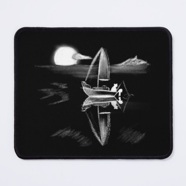 Item preview, Charcoal Fishing Scene designed and sold by Charcoalart.