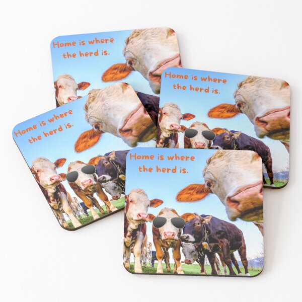 Item preview, Home is Where the Herd Is designed and sold by CheekyKitty.