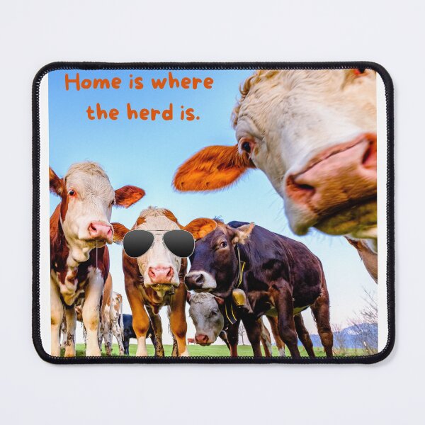 Item preview, Home is Where the Herd Is designed and sold by CheekyKitty.