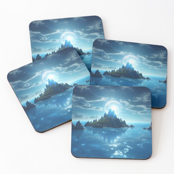 Item preview, Island - Fantasy Land Series | Reimagined Artwork designed and sold by Epic Upgrades.