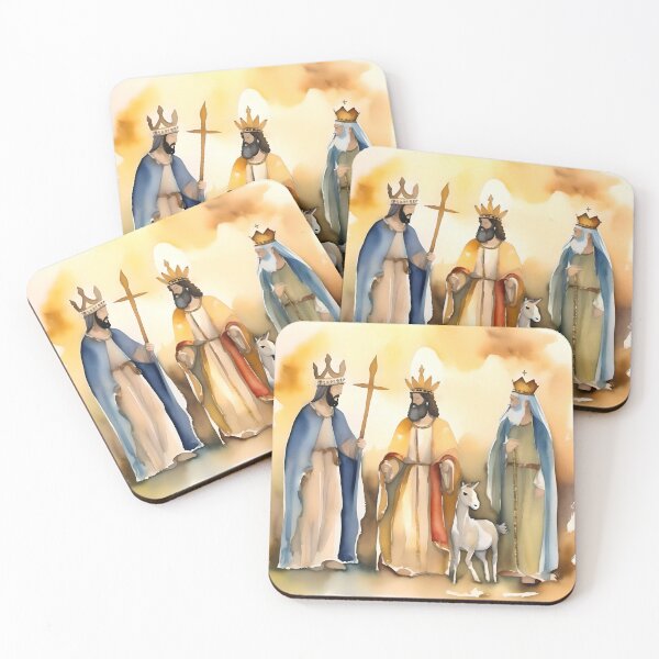 Item preview, Epiphany or Three Kings Day A - January 6 - Watercolors & Pen  designed and sold by Oldetimemercan.