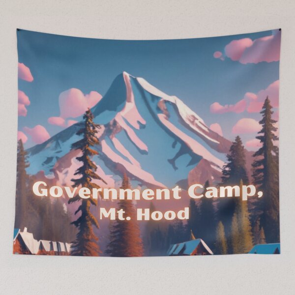 Item preview, Government Camp Mt. Hood Oregon designed and sold by OregonsOwn.