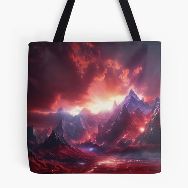 Item preview, Mountain - Fantasy Land Series | Reimagined Artwork designed and sold by Epic Upgrades.