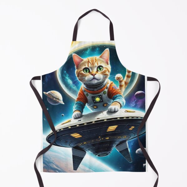Item preview, Cat Ufo Selfie, Cat Selfie With Flying Saucer Funny Cat designed and sold by Mayalogo.