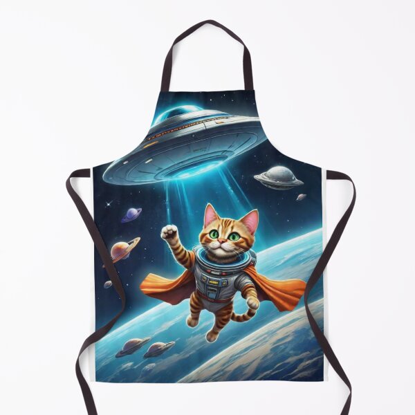 Item preview, Cat Ufo Selfie, Cat Selfie With Flying Saucer Funny Cat designed and sold by Mayalogo.