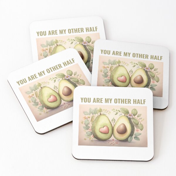 Item preview, You Are My Other Half designed and sold by ArtByAdrianna.