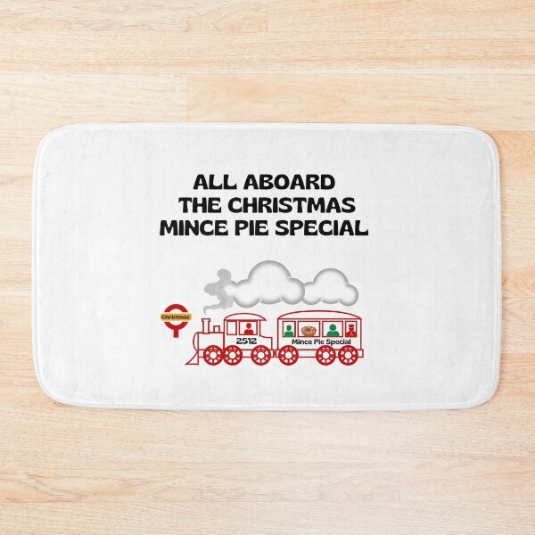 Item preview, All Aboard The Christmas Mince Pie Special designed and sold by MPC-Mince-Pies.