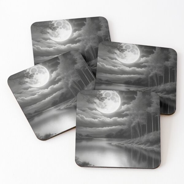 Item preview, Nature Landscape  Black and White designed and sold by chigara.