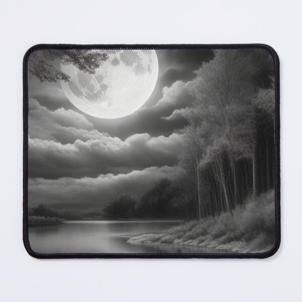 Item preview, Nature Landscape Black and White designed and sold by chigara.