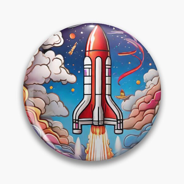 Item preview, Rocketing through Cloudscapes: A Coloring Spectacle (142) designed and sold by WASjourney.