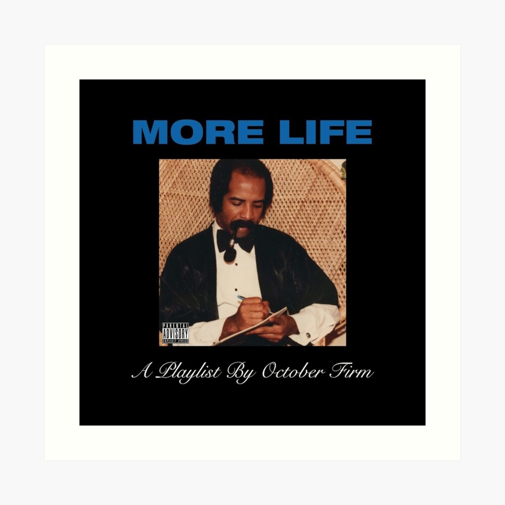 More Life Drake Album Digital Print Album Print Music 