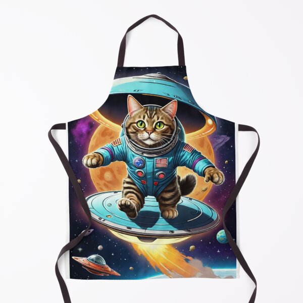 Item preview, Cat Ufo Selfie, Cat Selfie With Flying Saucer Funny Cat designed and sold by Mayalogo.