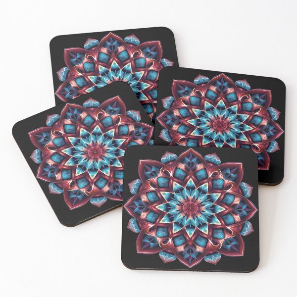 Item preview, Cyber Mandala | Beautiful flower designed and sold by Fractal-Graphic.