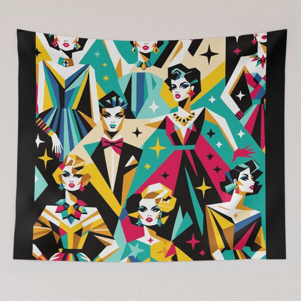 Item preview,  50s FEMME FATALE PATTERN 2 designed and sold by HYPeR-NaTUrE.