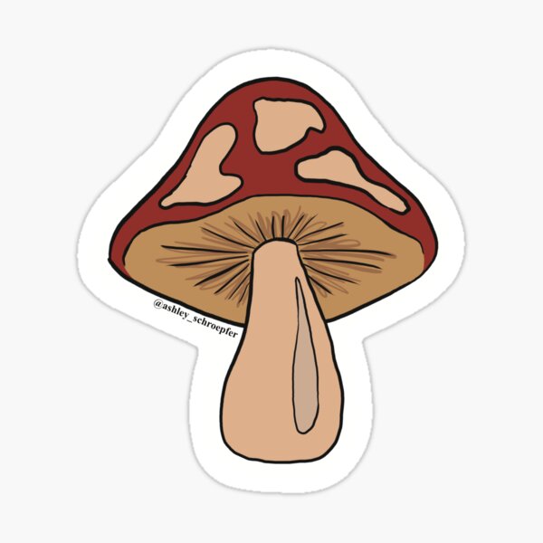 Mushroom Sticker