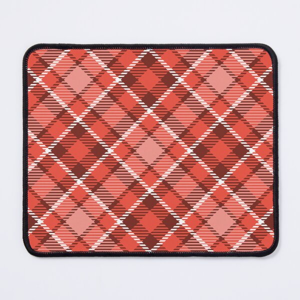 Item preview, Red and white checkered plaid pattern designed and sold by Osting.