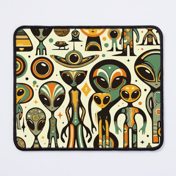 Item preview, RETO ALIEN PATTERN designed and sold by HYPeR-NaTUrE.