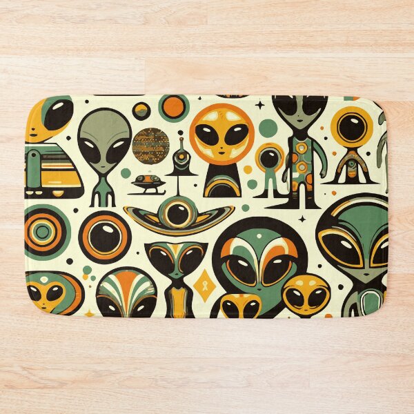 Item preview, RETO ALIEN PATTERN  designed and sold by HYPeR-NaTUrE.
