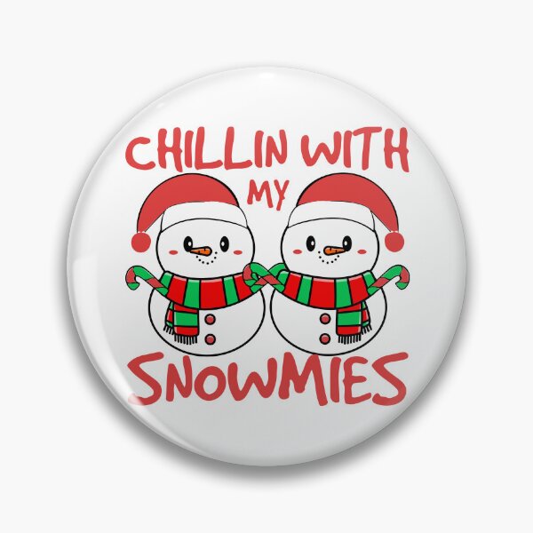 Item preview, Personalized products text: Chillin With My Snowmies (Christmas) Two Snowmen designed and sold by ShoppingKazkar.