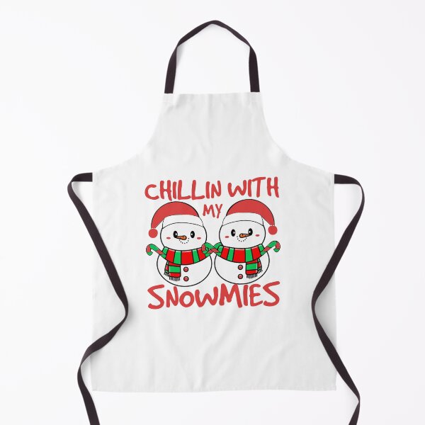 Item preview, Personalized products text: Chillin With My Snowmies (Christmas) Two Snowmen designed and sold by ShoppingKazkar.